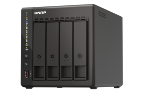 NAS QNAP 453E 4-Bay, CPU Intel Celeron J6412 4-core/4-thread processor,