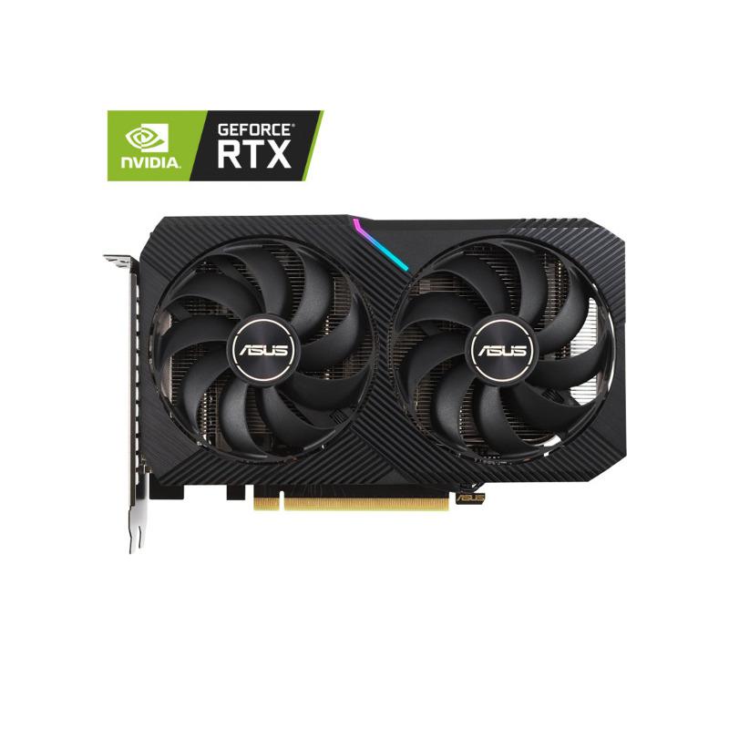 Placa video ASUS GeForce RTX 3050 DUAL OC LHR 8GB - imagine 3