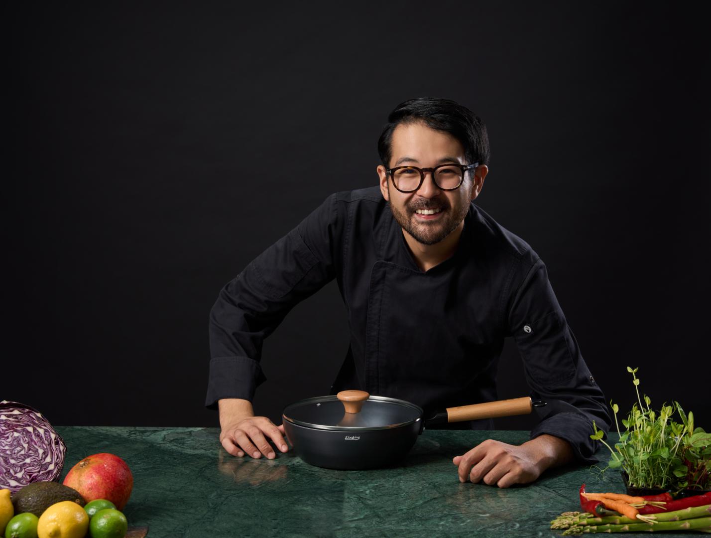 TIGAIE WOK + CAPAC 24X7.5 CM, RIKITO WATANABE, SAMURAI GOURMET, - imagine 10