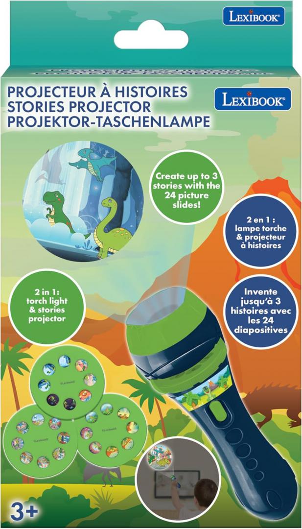 LANTERNA CU PROIECTOR, DINOZAUR - imagine 4