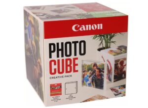 CANON PP-201 5x5 Photo cube White, 40 coli Glossy 5"x5",