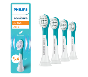 Rezerve PHILIPS Sonicare Kids Compact HX6034/90, Pachet de 4 capete