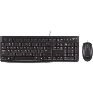 Kit Logitech MK120, tastatura cu fir standard, USB 2.0 layout
