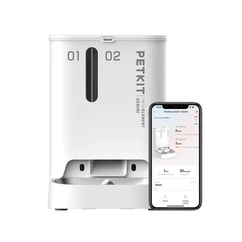 Dozator automat mancare animale de companie PETKIT Fresh Element Gemini-