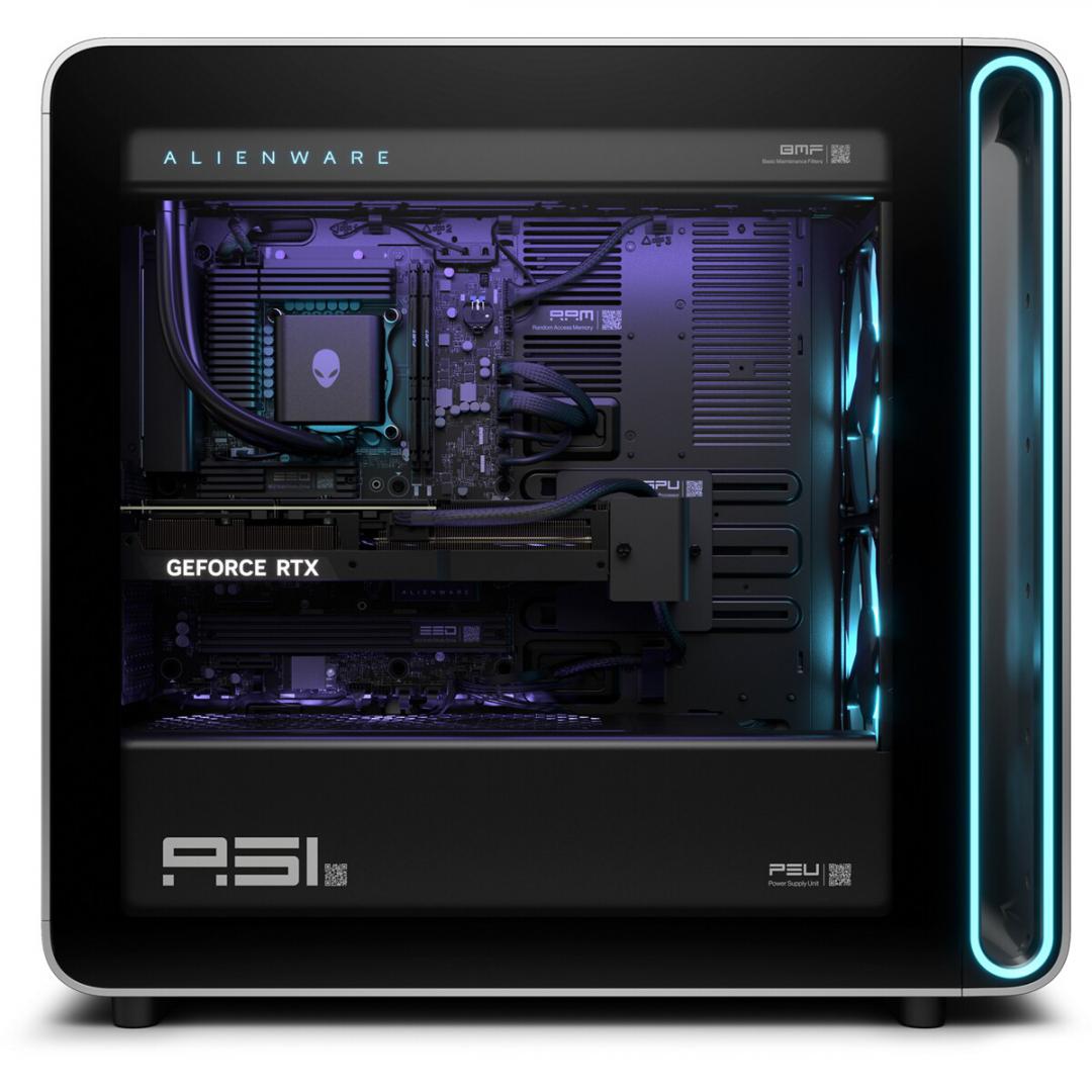 Dell Gaming Desktop Alienware Area-51 AAT2250, Intel U7-265K, 64GB Ram, - imagine 7