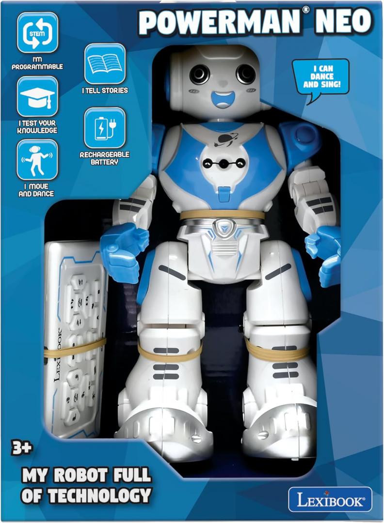 ROBOT PROGRAMABIL DANSATOR, POWERMAN NEO, LEXIBOOK - imagine 3