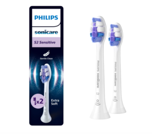 Rezerve PHILIPS Sonicare Sensitive HX6052/87, Pachet de 2 capete de