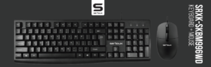 Kit Serioux cu fir, Tastatura: interfata USB, 104 taste, material