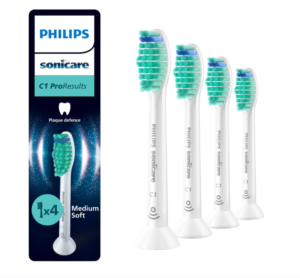 Rezerve PHILIPS Sonicare Pro Results HX6014/87, Pachet de 4 capete