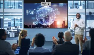 Videoproiector Optoma ZK430ST, laser 4K, 3.700 lumeni, 300.000:1, 16:9/ 16:10/