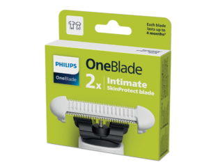 Lame de schimb PHILIPS QP229/52 OneBlade Intimate ,Skin Protect, 2