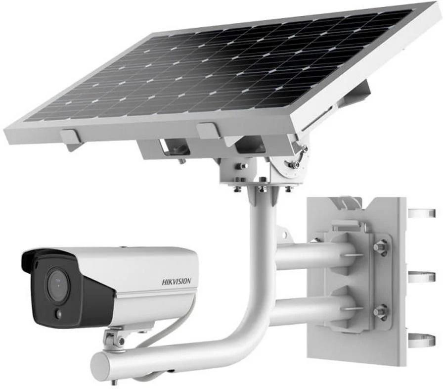 Camera de supraveghere Hikvision IP Bullet 4G cu panou solar