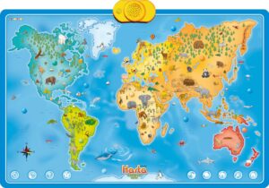 HARTA INTERACTIVA CU ANIMALE, MOMKI