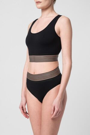 BUSTIERA PEGAS BLACK-L