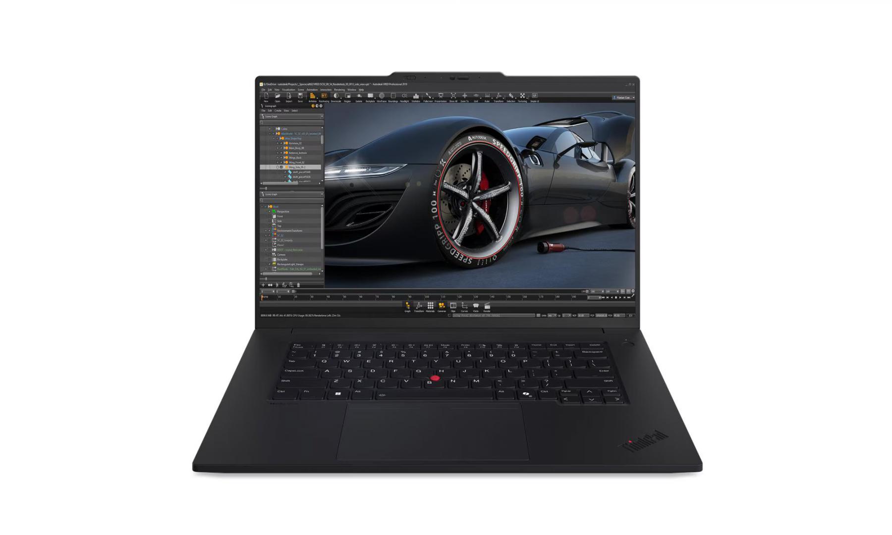Laptop ThinkPad P1 Gen 7; 16" WQXGA (2560x1600) IPS 500nits - imagine 3