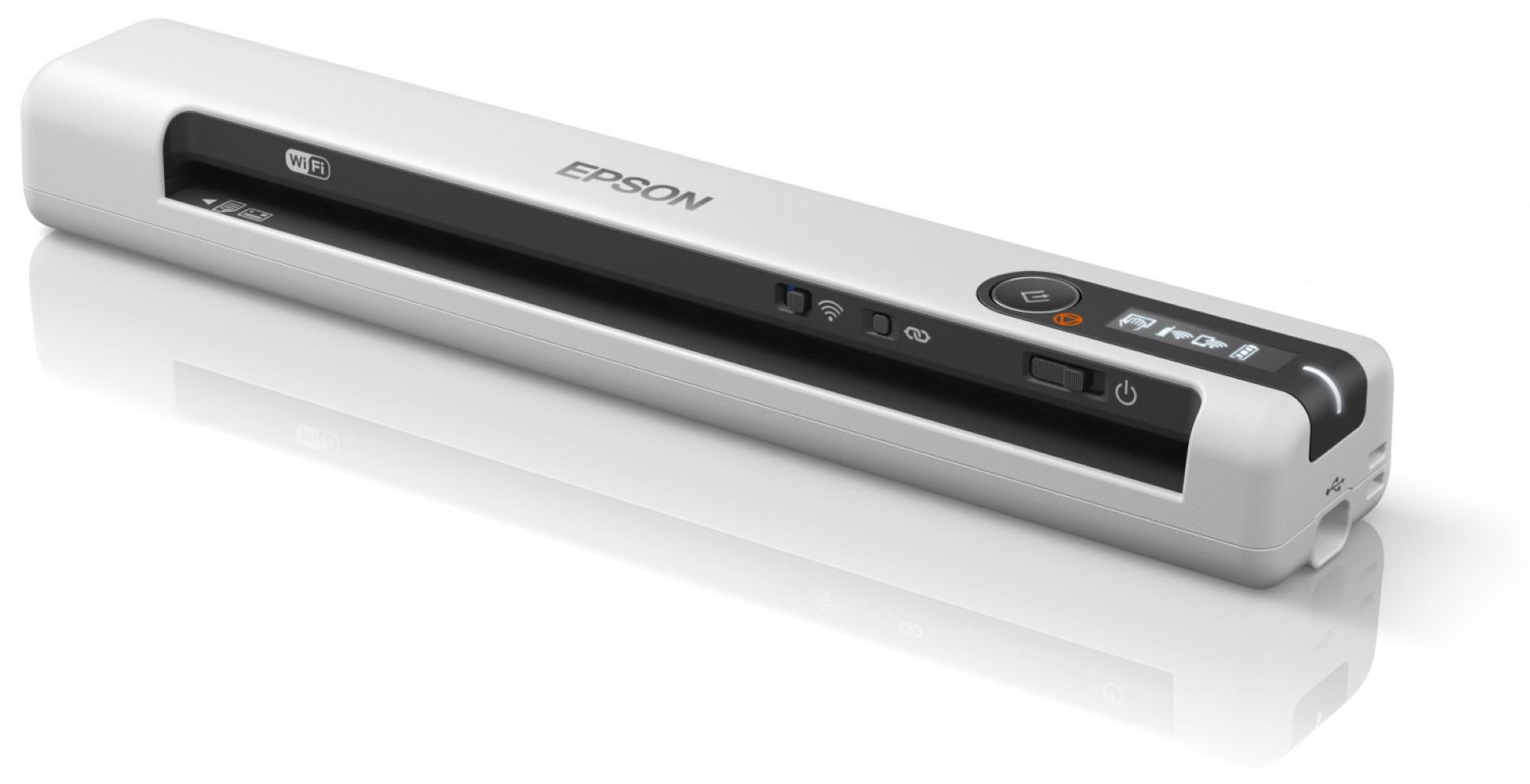 Scanner Epson DS-80W portabil, dimensiune A4, tip sheetfed, viteza scanare: - imagine 3