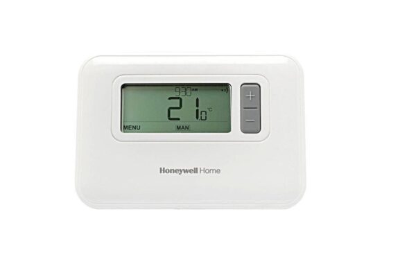 Termostat de ambient pentru centrala, cu fir, Honeywell T3, programabil, - imagine 3