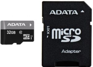 Card de Memorie MicroSDHC Adata 32Gb, Adaptor SD, Class 10