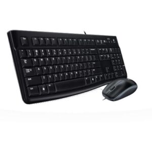 Kit Logitech MK120, tastatura cu fir standard, USB 2.0, mouse