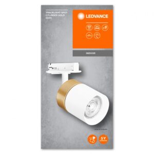 Spot cu montaj pe sina Ledvance TRACKLIGHT GOLD CYLINDER, 1xGU10