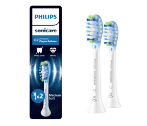 Rezerve PHILIPS Sonicare Plaque Defence HX9042/87, Pachet de 2 capete