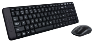 Kit tastatura + mouse Logitech MK220, tastatura fara fir standard,