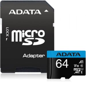 Card de Memorie MicroSDXC Adata Premier, 64GB, Class 10, cu