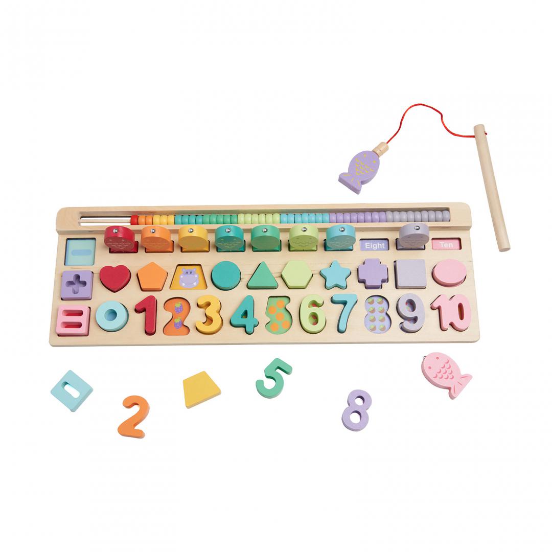 JOC PUZZLE DIN LEMN, 4 IN 1, 35 DE PIESE, - imagine 3