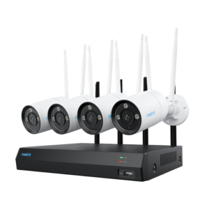 NVR Reolink RLN12W;NVS12-8MB4W Contine un NVR NVS12 si 4 camere