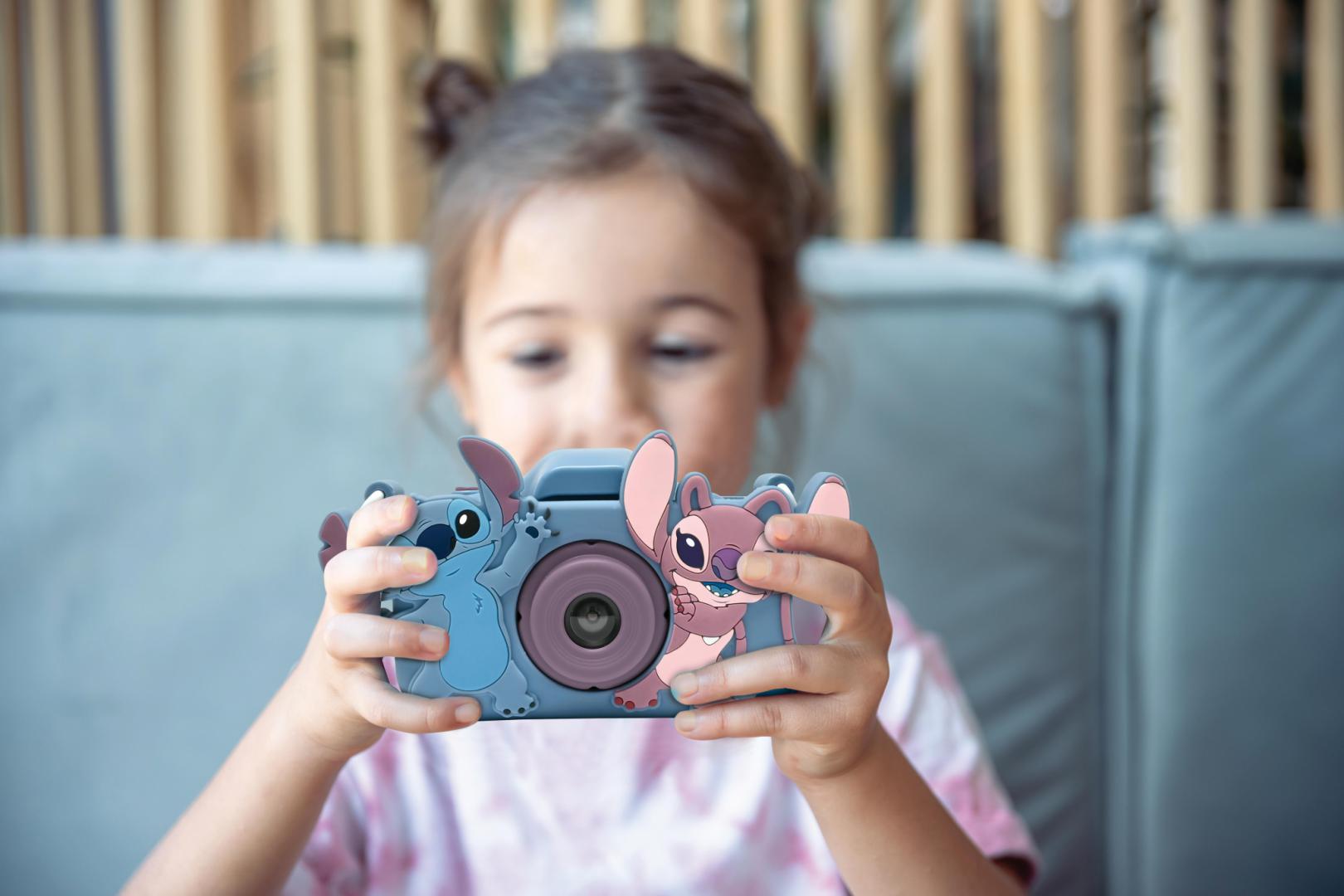 APARAT FOTO&CAMERA VIDEO CU HUSA, STITCH - imagine 5