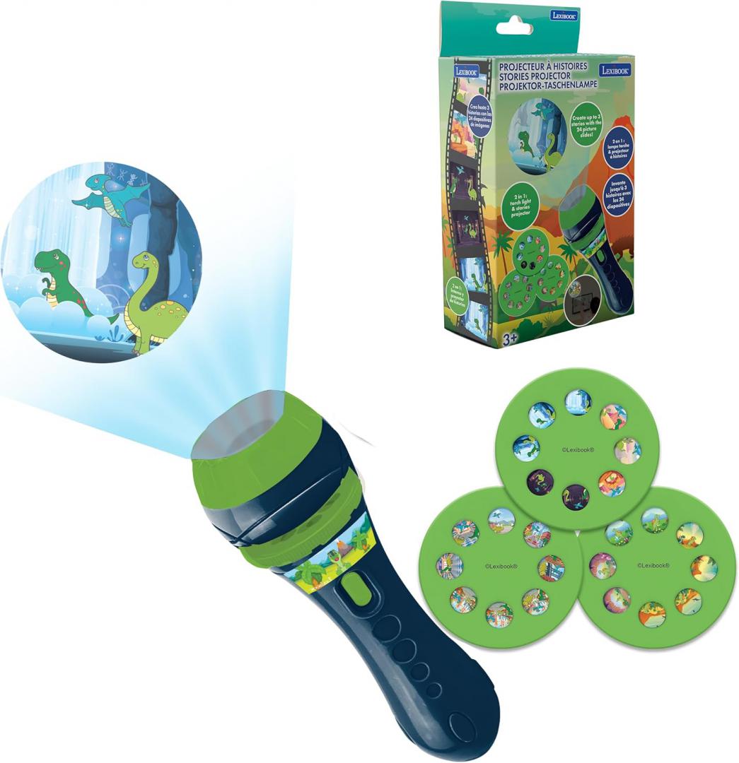 LANTERNA CU PROIECTOR, DINOZAUR